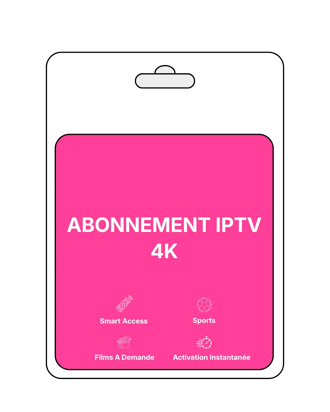 ABONNEMENT IPTV en France  4k VIP
